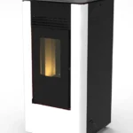 Estufa de pellet WATT 10 Pro blanca 10,26 kw
