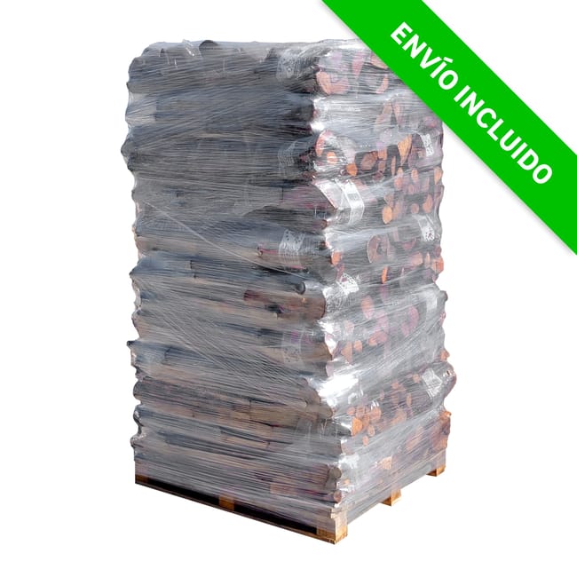 jh Palet de leña de encina y roble LEÑAS OLIVER de 1050 kg - Imagen 1