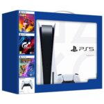 Consola PS5 +DualSense Blanco.+ NBA2K23 + GT7 + Ratchet Clank