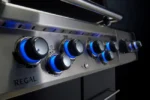 Barbacoa de gas BROIL KING Regal Q 490 Ir de 6 quemadores y 22 kw de potencia recomendado para más de 10 personas - Imagen 13