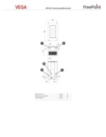 Estufa de pellet canalizable FREEPOINT Vega 10,5 kW blanco - Imagen 4