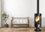Estufa de leña SUPRA Chloe piedra 6KW - Imagen 3