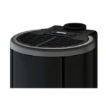 Estufa de pellet estanca FREEPOINT Chrome WiFi 7 kW silver - Imagen 4