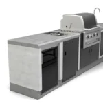 Barbacoa de gas KITAWAY de 4 quemadores y 12.9 kw de potencia recomendado para más de 10 personas - Imagen 6