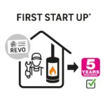 Estufa de pellet EQUATION Hella 7kW - Imagen 10